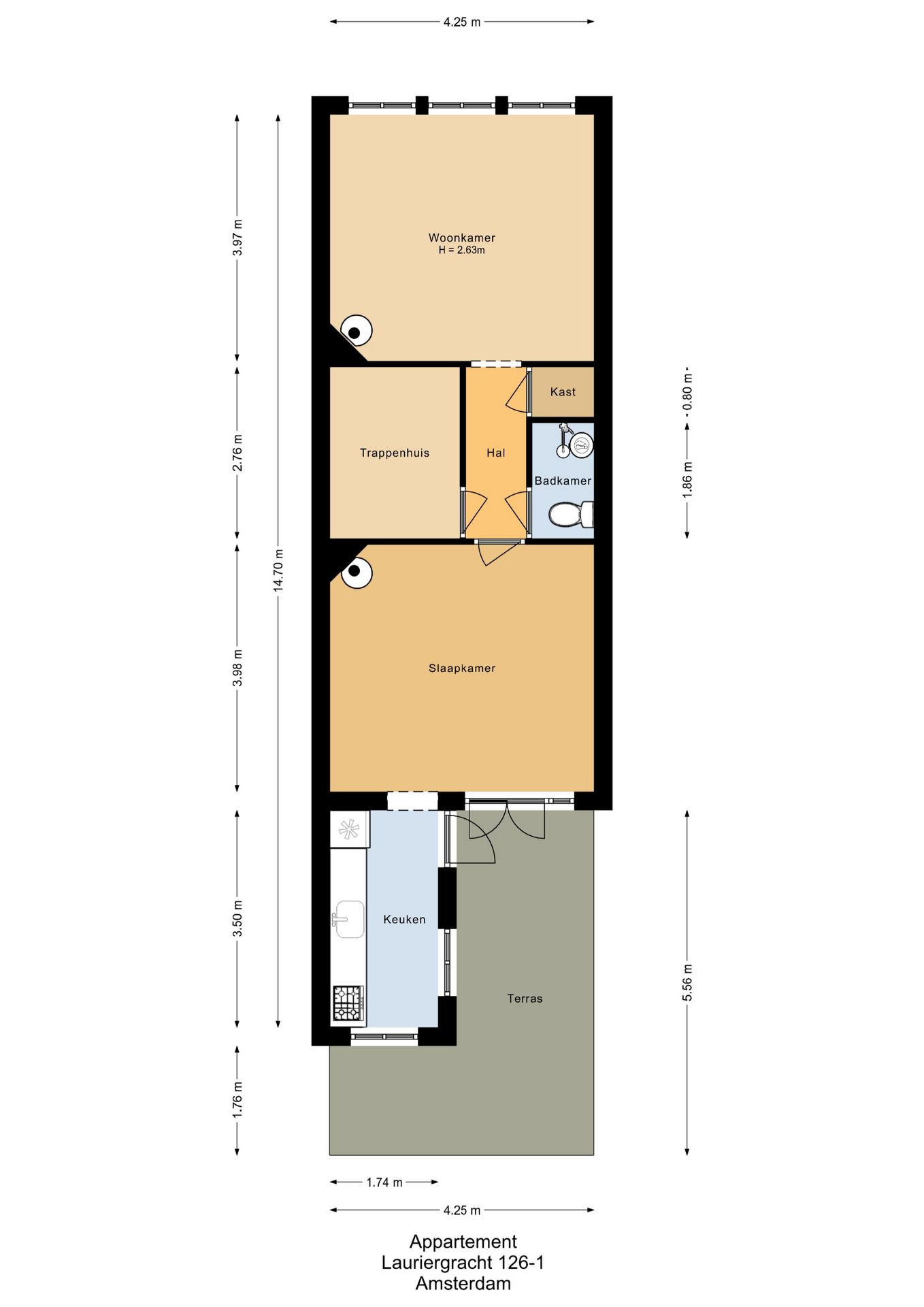 Foto 24 van Lauriergracht 126-3