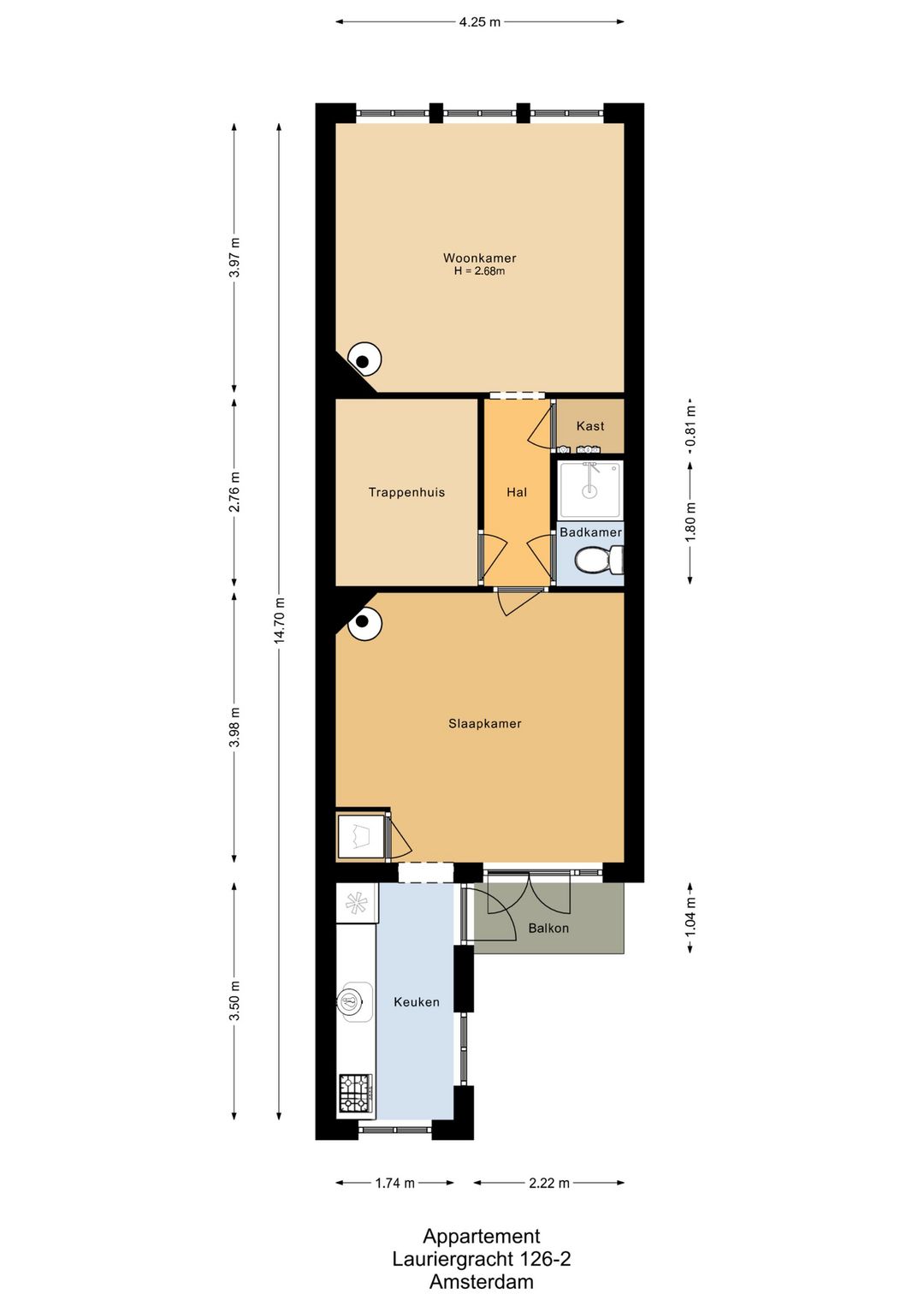 Foto 32 van Lauriergracht 126-3