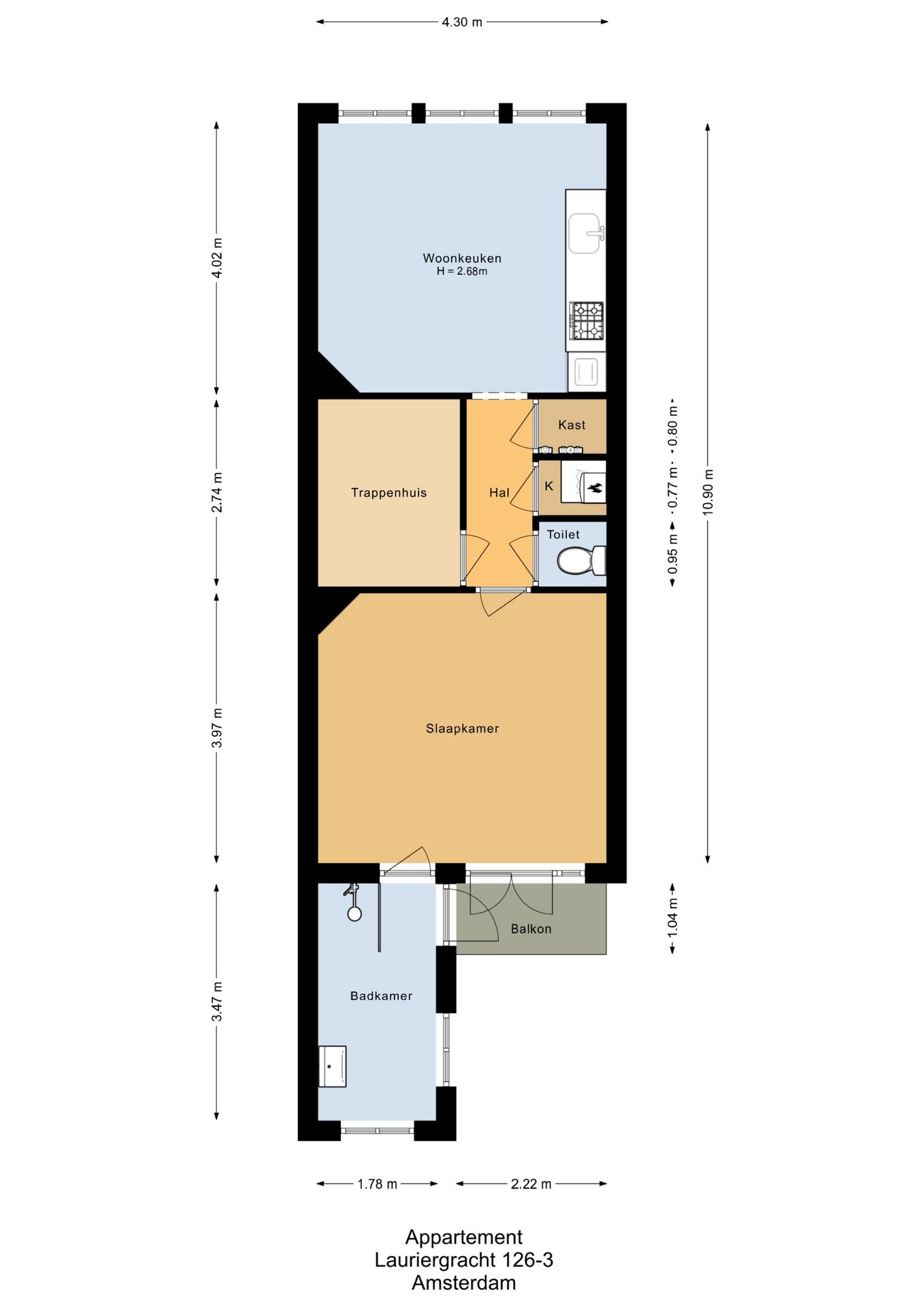 Foto 34 van Lauriergracht 126-3