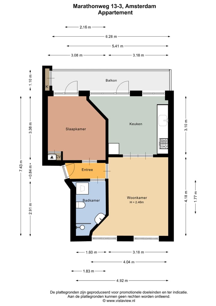 Foto 25 van Marathonweg 13-3