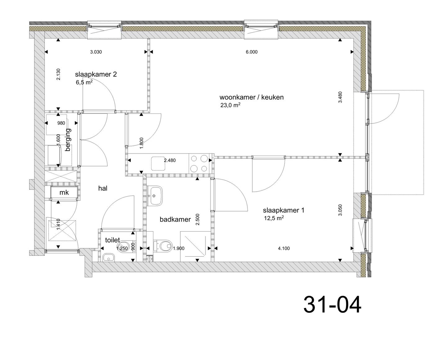 Foto 4 van 1e J.C. Mensinglaan 31-04