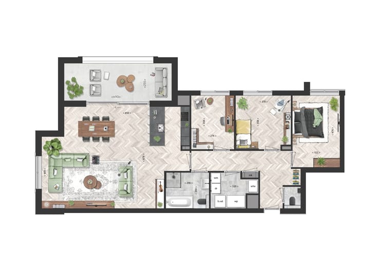 Foto 2 van Appartement (Bouwnr. 7)