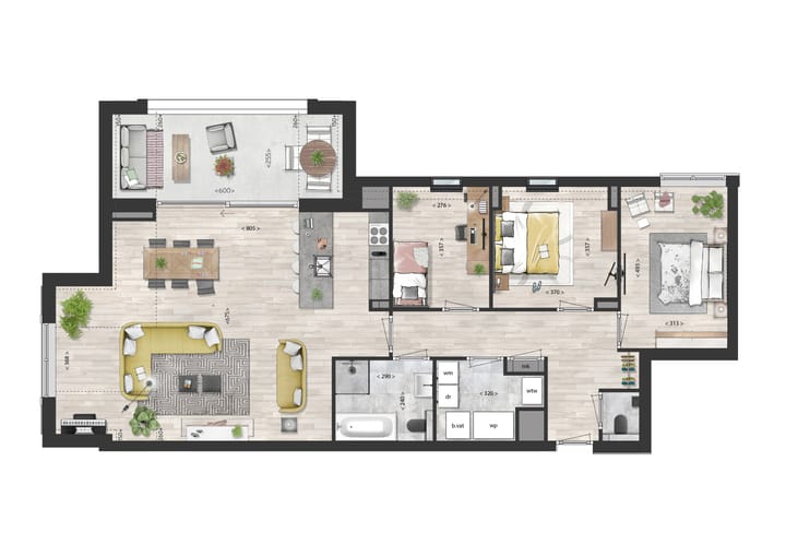 Photo 3 of penthouse (Bouwnr. 11)