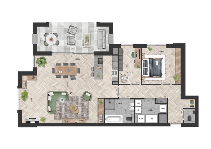 Photo 2 of Appartement (Bouwnr. 3)