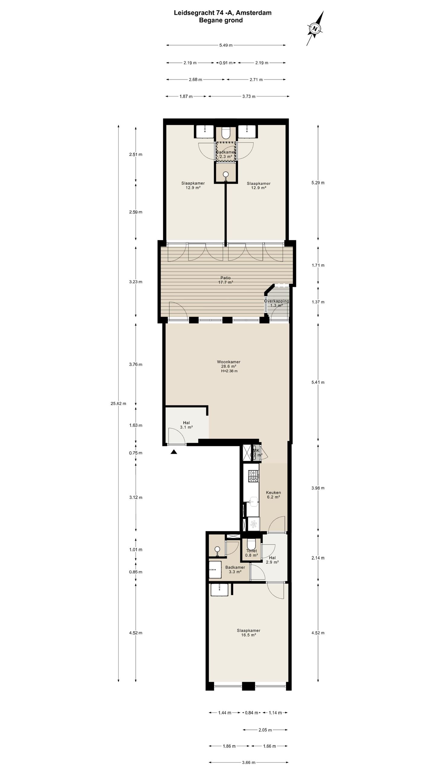 Foto 40 van Leidsegracht 74-A