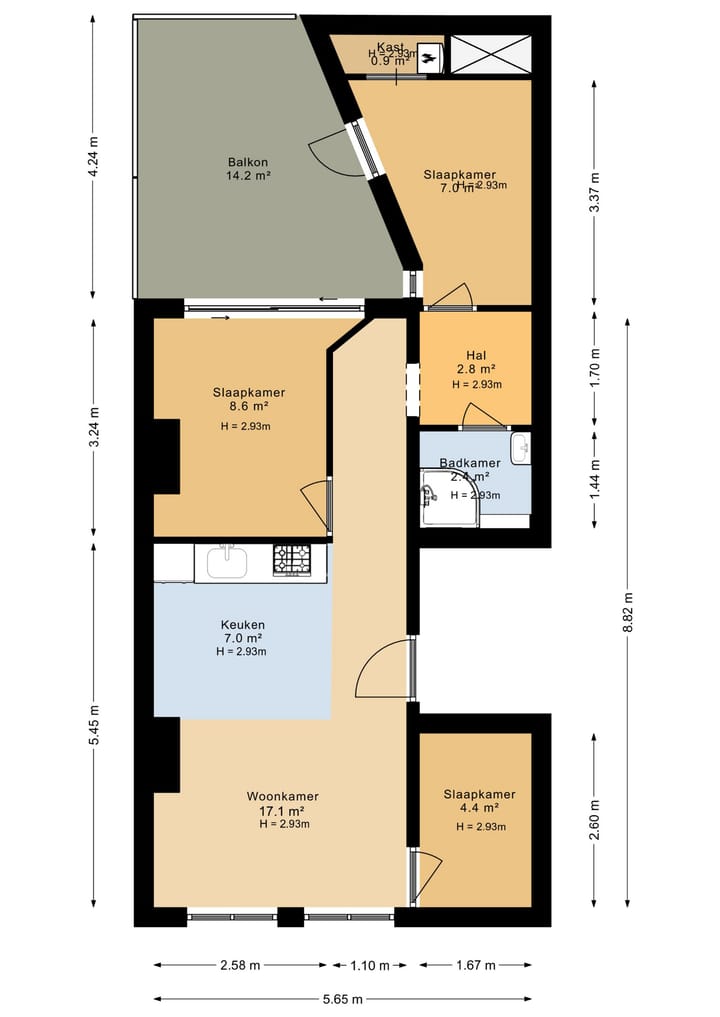 Foto 24 van Amsterdamse Veerkade 5-A