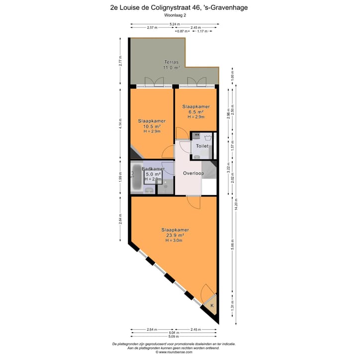 Foto 39 van 2e Louise de Colignystraat 46