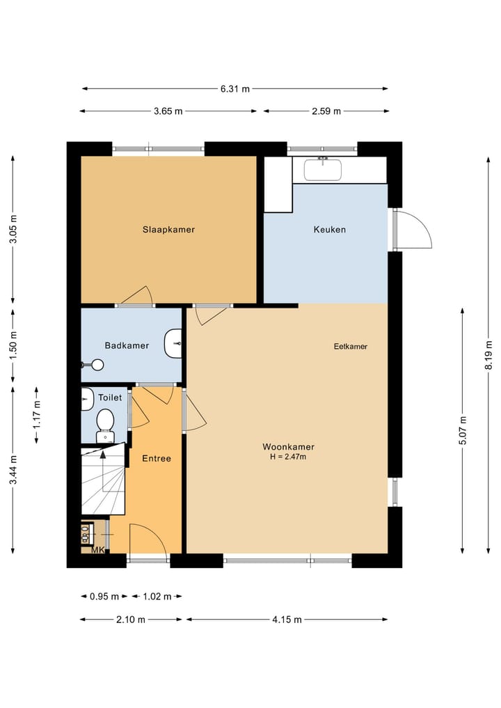 Foto 18 van Chalonhof 65
