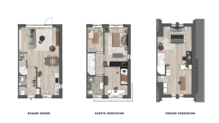 Foto 6 van Twee-onder-een-kapwoning (Bouwnr. 35)