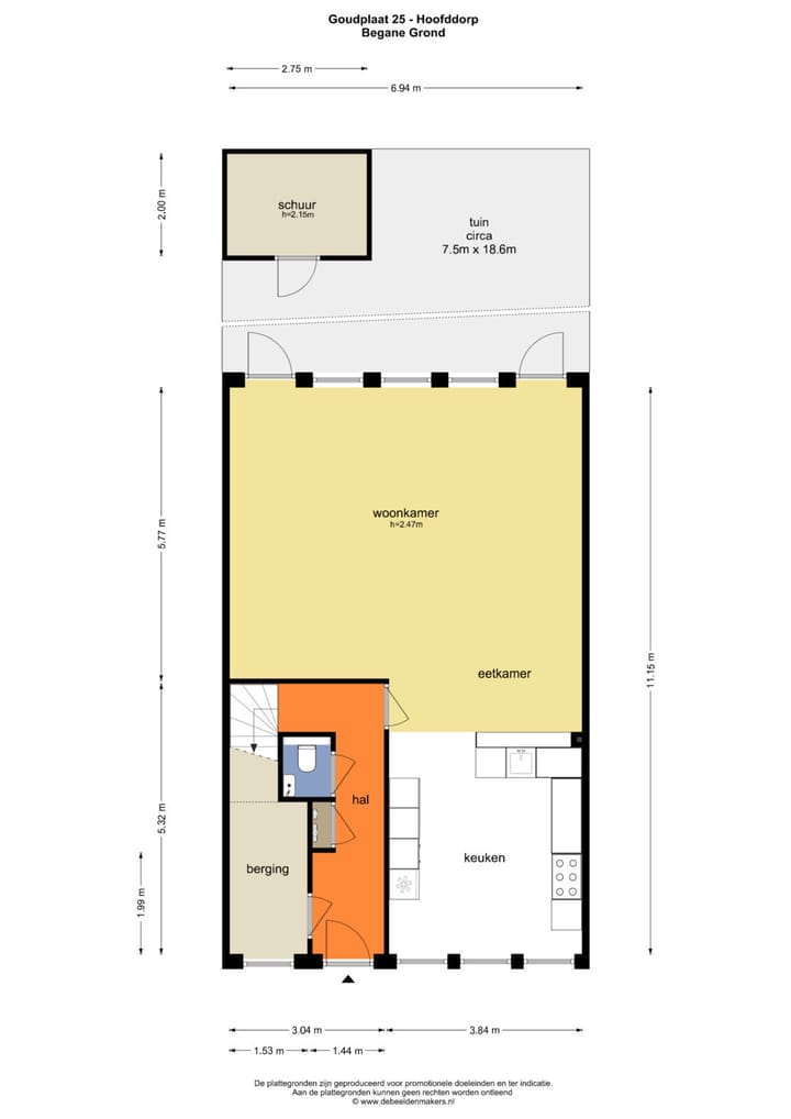 Foto 40 van Goudplaat 25