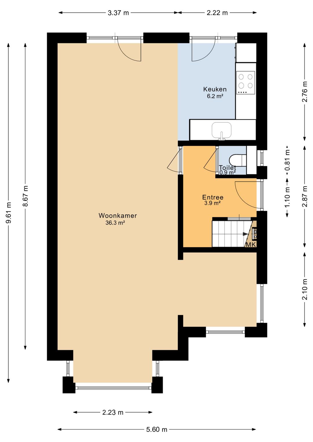 Foto 13 van Grote Hout- of Koningsweg 10
