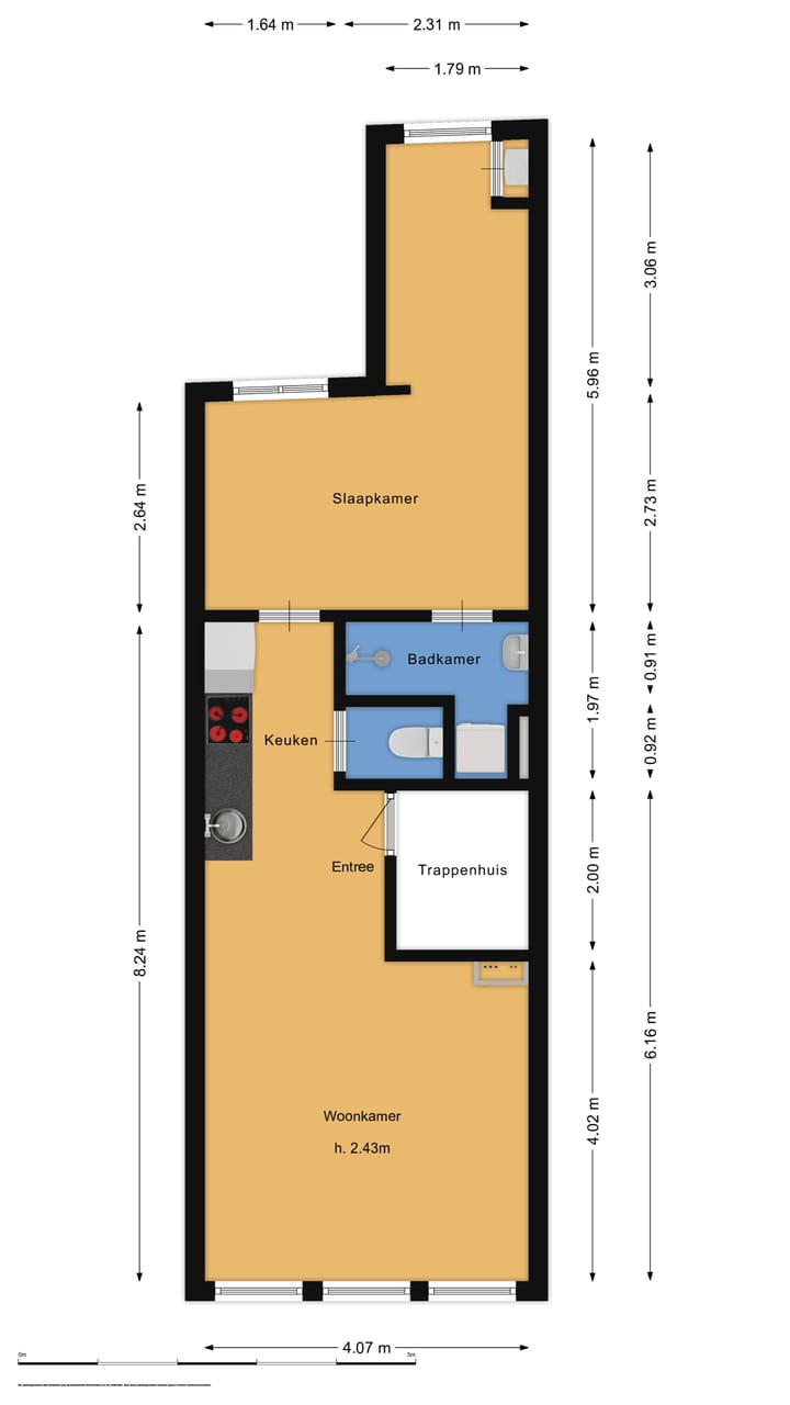 Foto 19 van Van Oldenbarneveldtstraat 96-D1