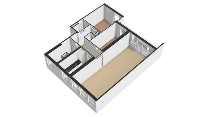 Foto 19 van Middenhoefstraat 17-02R