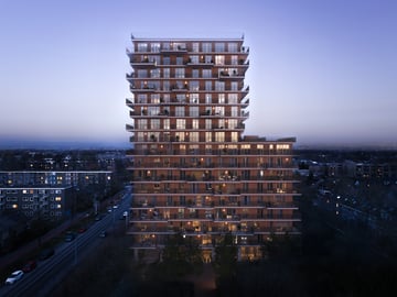 Foto van Appartement type D Portiekflat