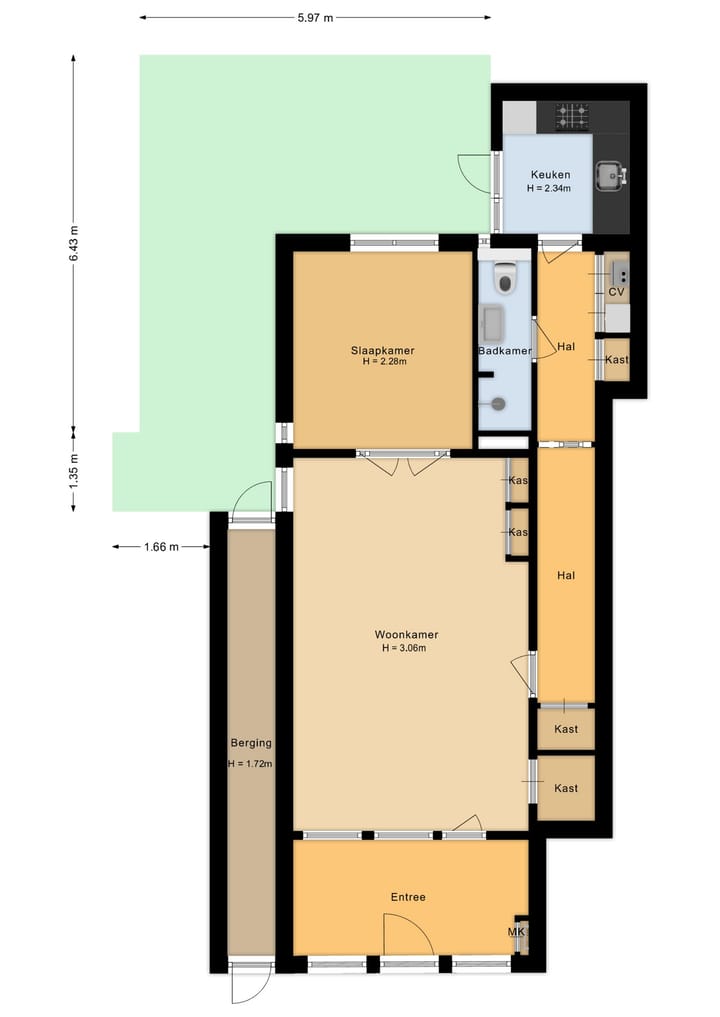Foto 31 van Lange Lauwerstraat 34