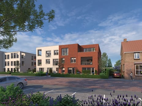 Image of Type F Apartment with shared street entrance