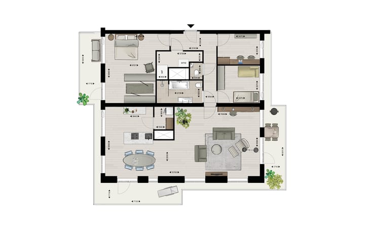 Foto 10 van Appartement type J (Bouwnr. 49)