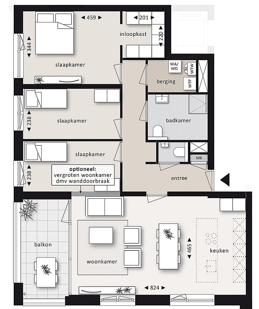 Foto 5 van Type F (Bouwnr. 11)