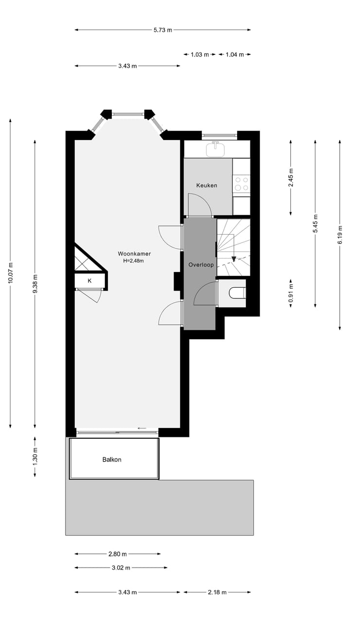 Foto 33 van Gladiolusstraat 25-B
