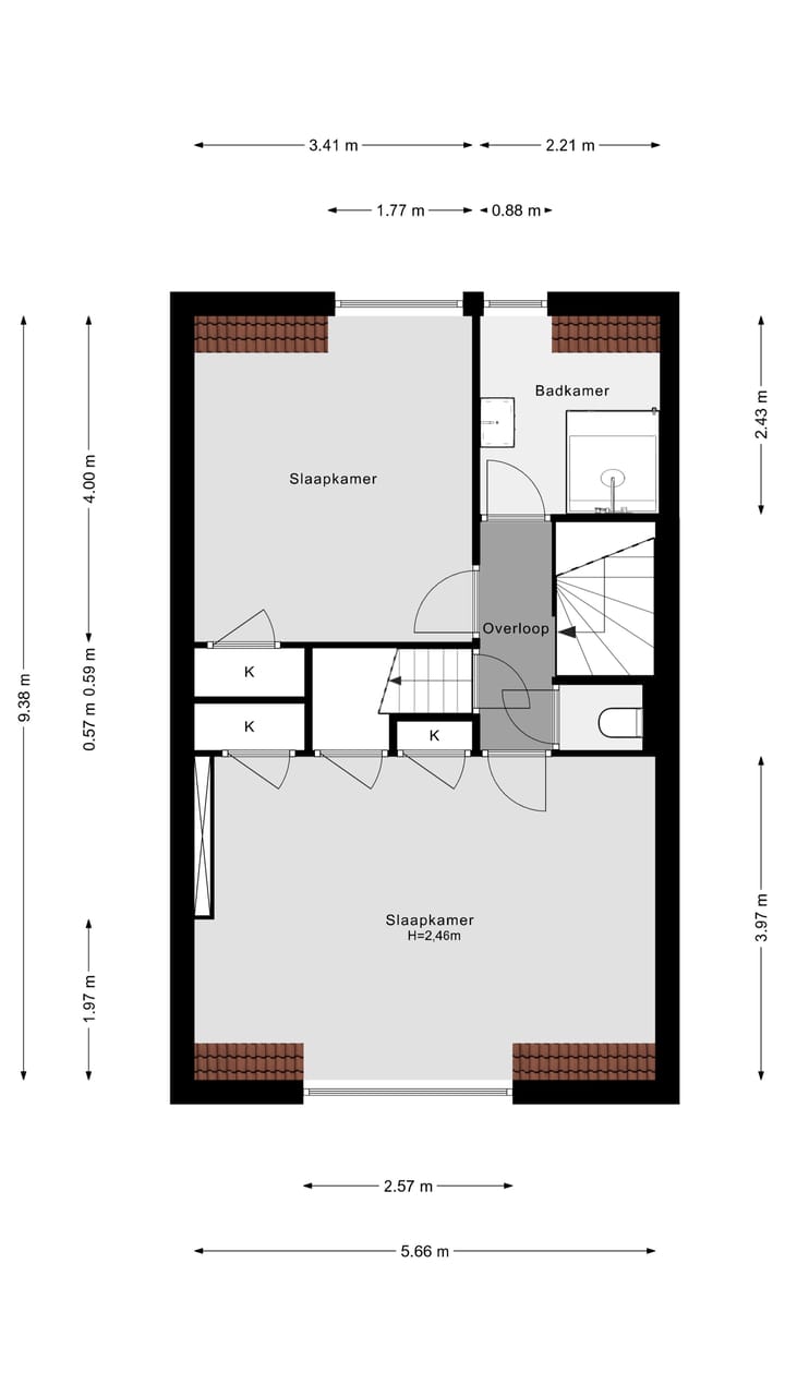Foto 34 van Gladiolusstraat 25-B