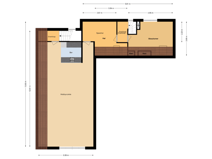 Bijgebouw zolder