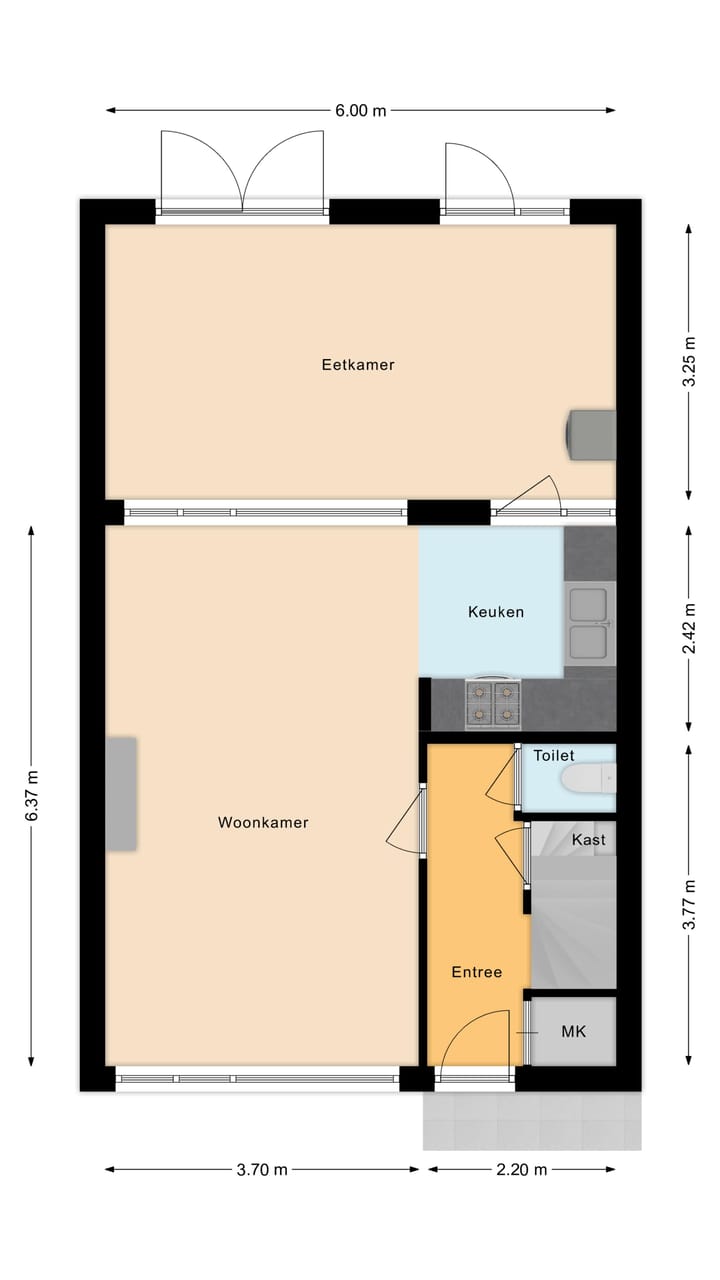 Foto 7 van Vogelliusstraat 14