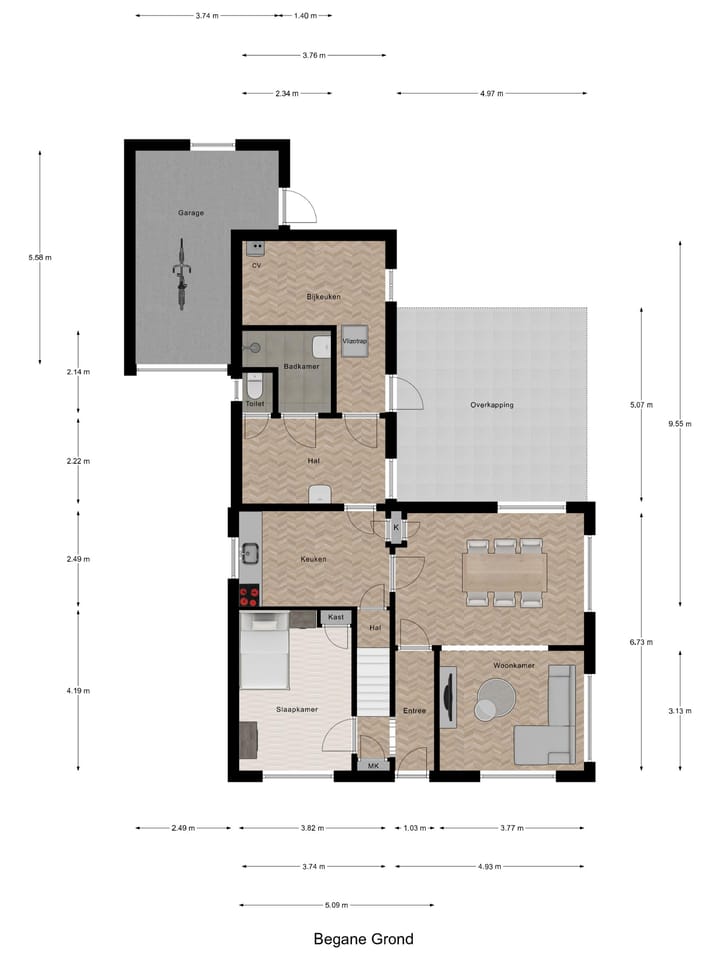 Foto 65 van Boortorenstraat 2-A