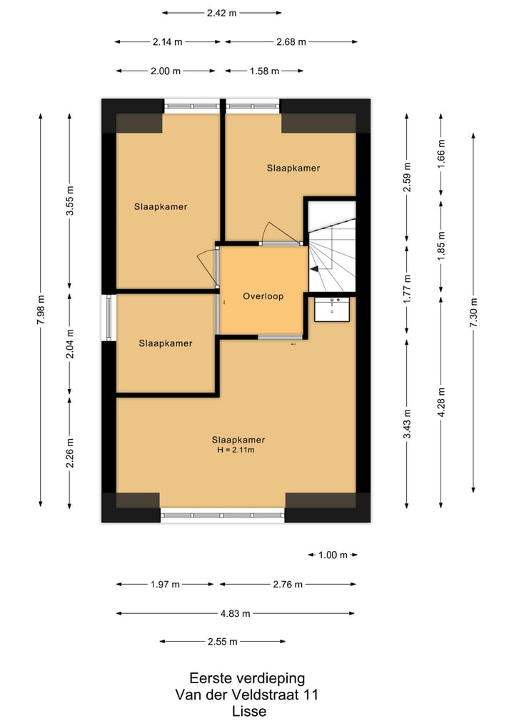 Foto 29 van van der Veldstraat 11