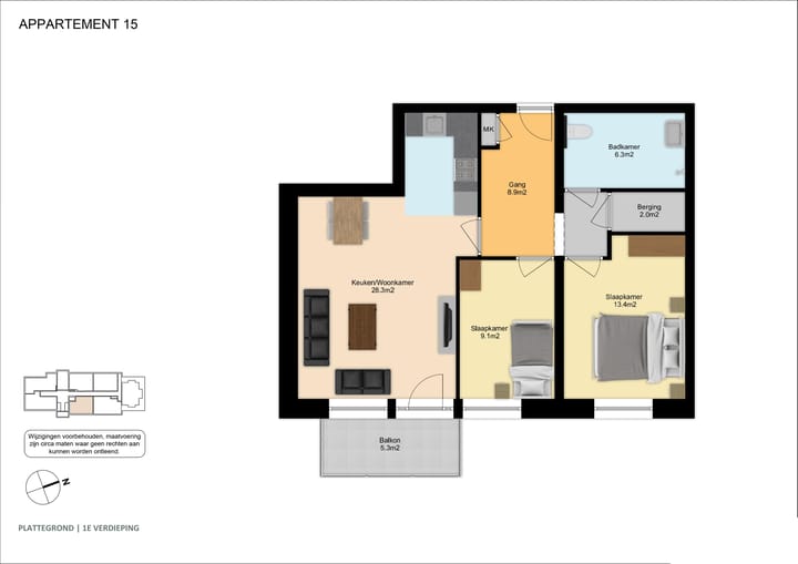 Photo 2 of Appartement 15