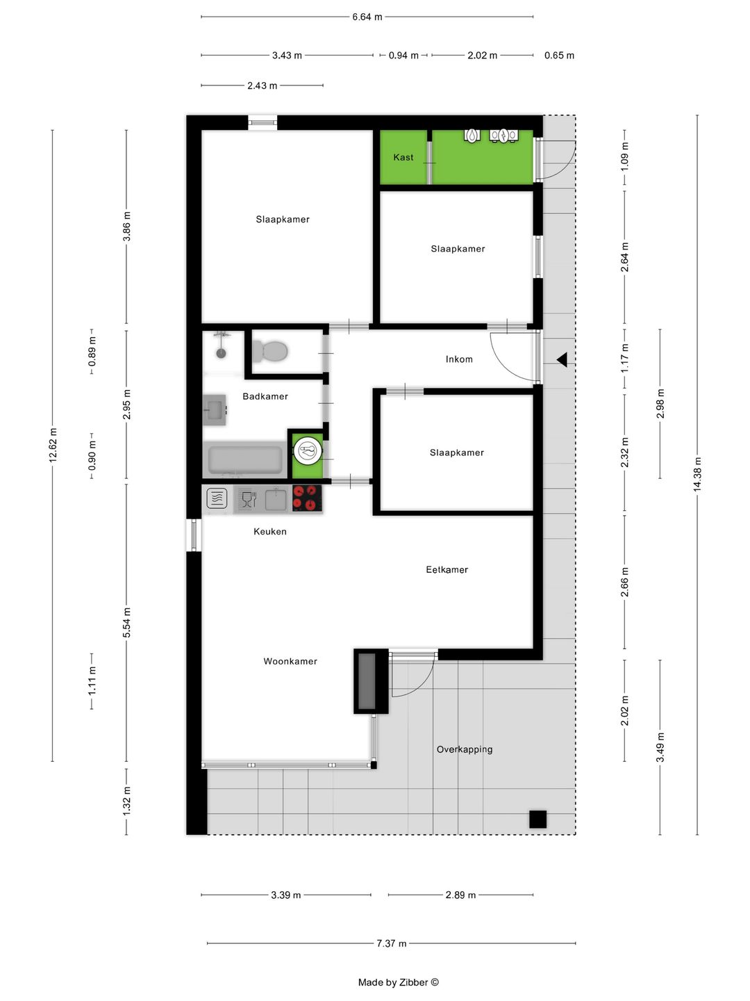 Foto 31 van Rue du Bois du Four 7 A - bungalow 246