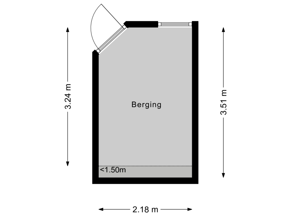 Berging Voorzijde