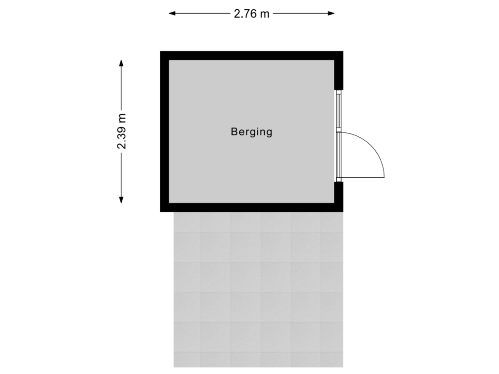 Berging Achterzijde