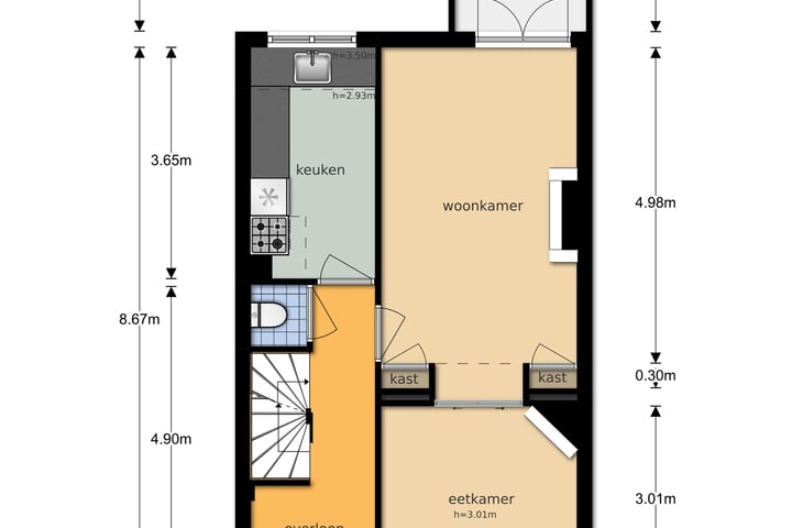 Foto 4 van Krugerstraat 64-BS