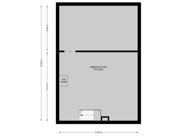 Bijgebouw - kelder