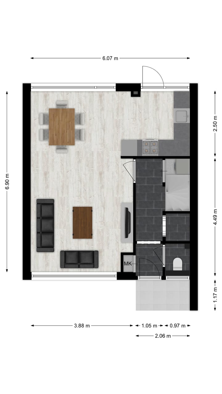 Foto 28 van Mahlerstraat 29