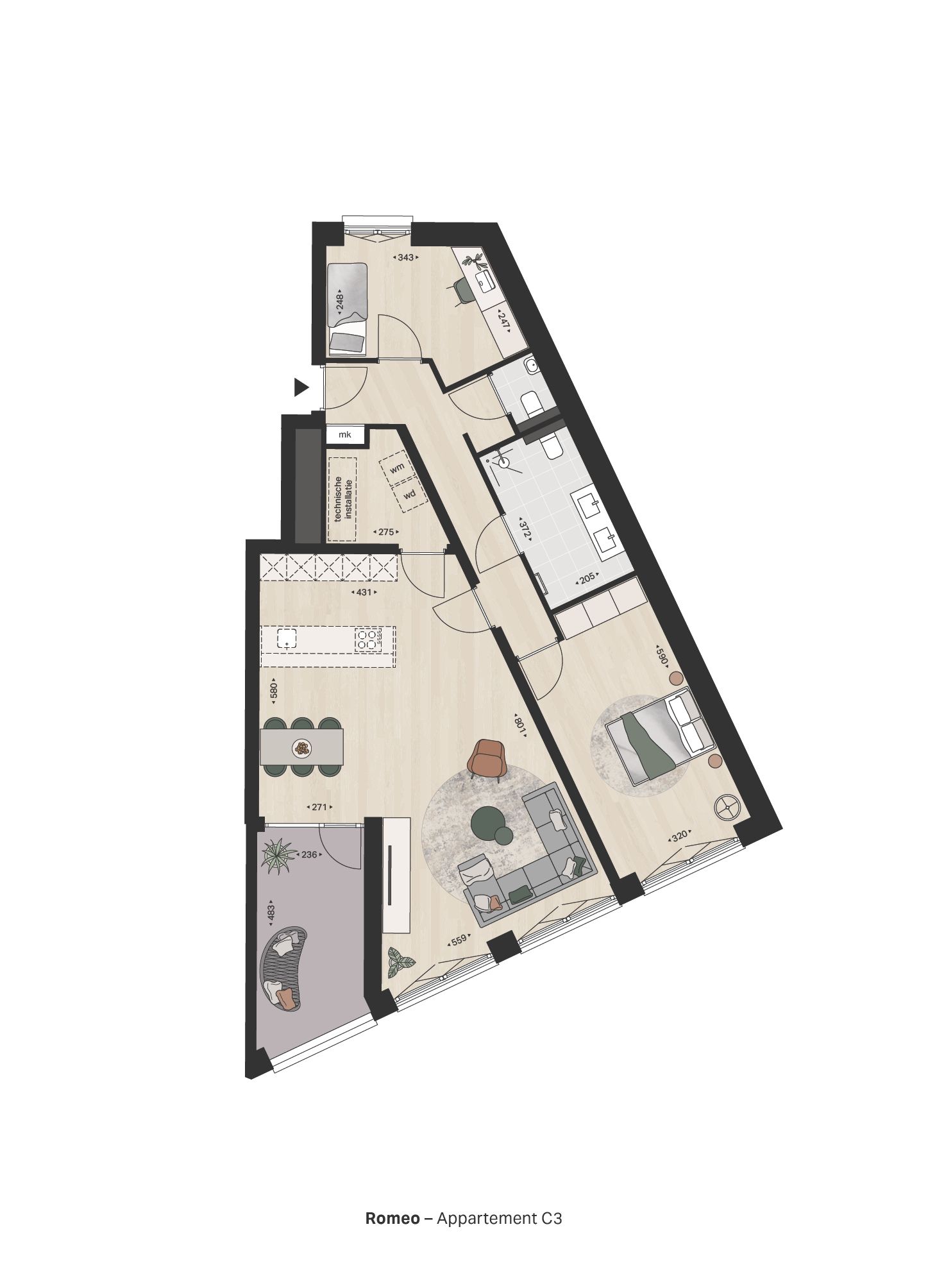 Foto 6 van Kazernekwartier Romeo - woning 19