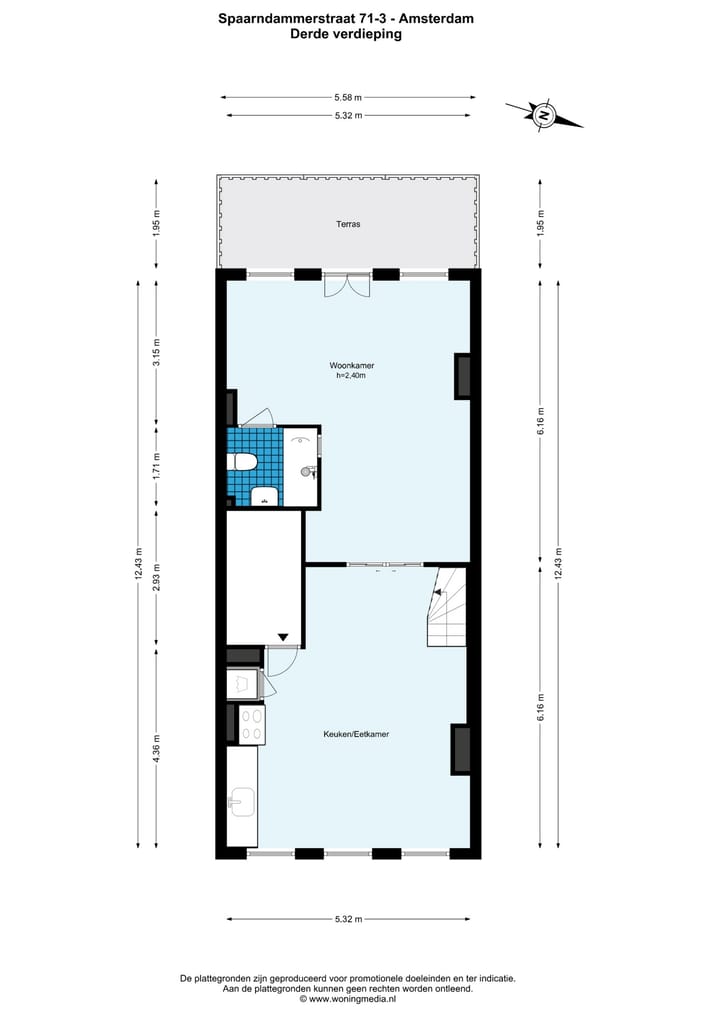 Photo 15 of Spaarndammerstraat 71-3