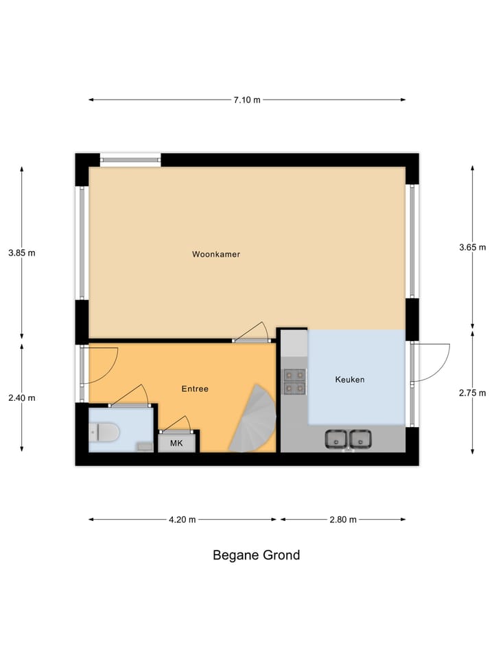 Foto 49 van Kortenaerstraat 2-B
