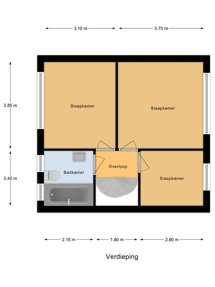 Foto 50 van Kortenaerstraat 2-B