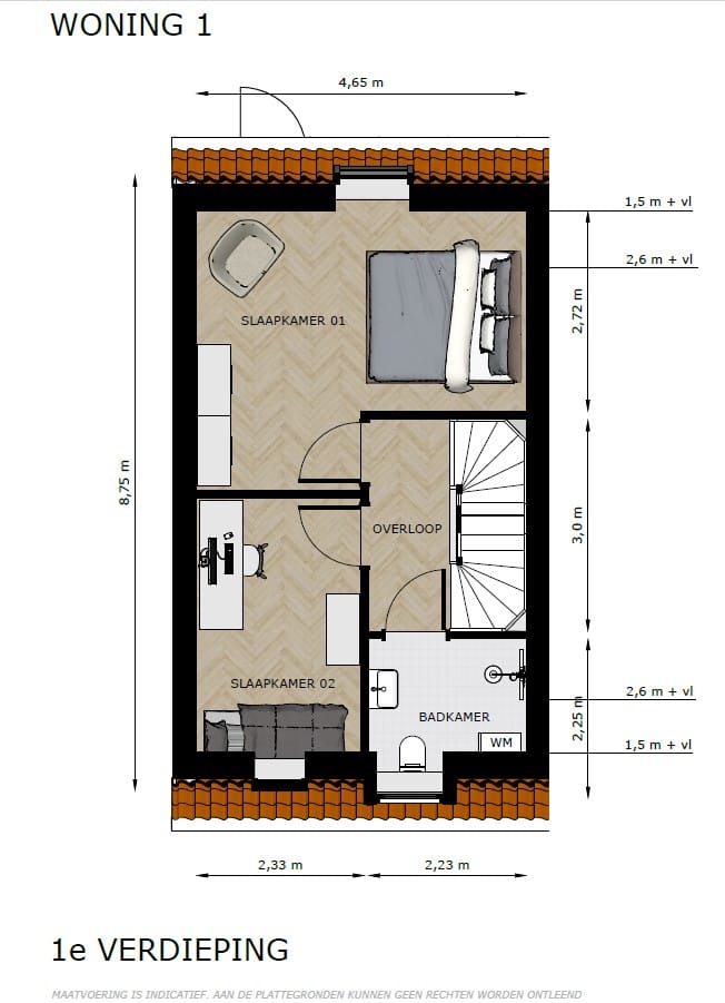 Foto 5 van Beatrixstraat 1 bouwnummer 1