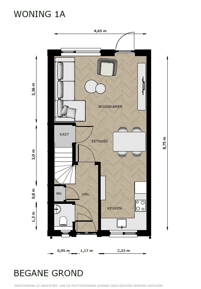 Foto 3 van Beatrixstraat 1A bouwnummer 2