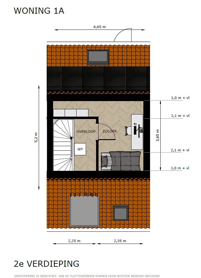 Foto 5 van Beatrixstraat 1A bouwnummer 2