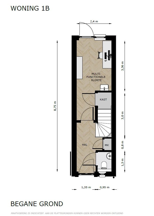 Foto 4 van Beatrixstraat 1B bouwnummer 3