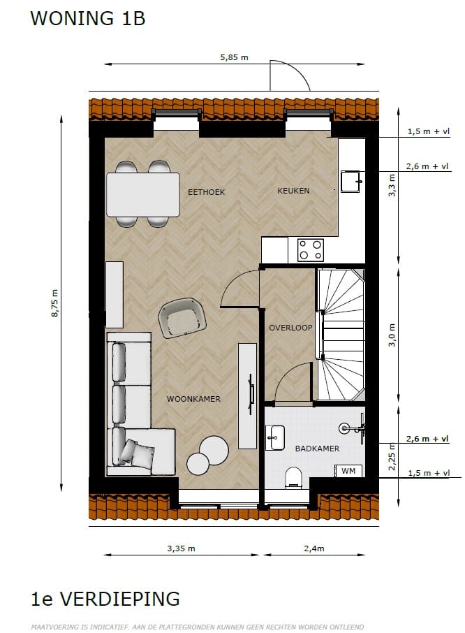 Foto 5 van Beatrixstraat 1B bouwnummer 3