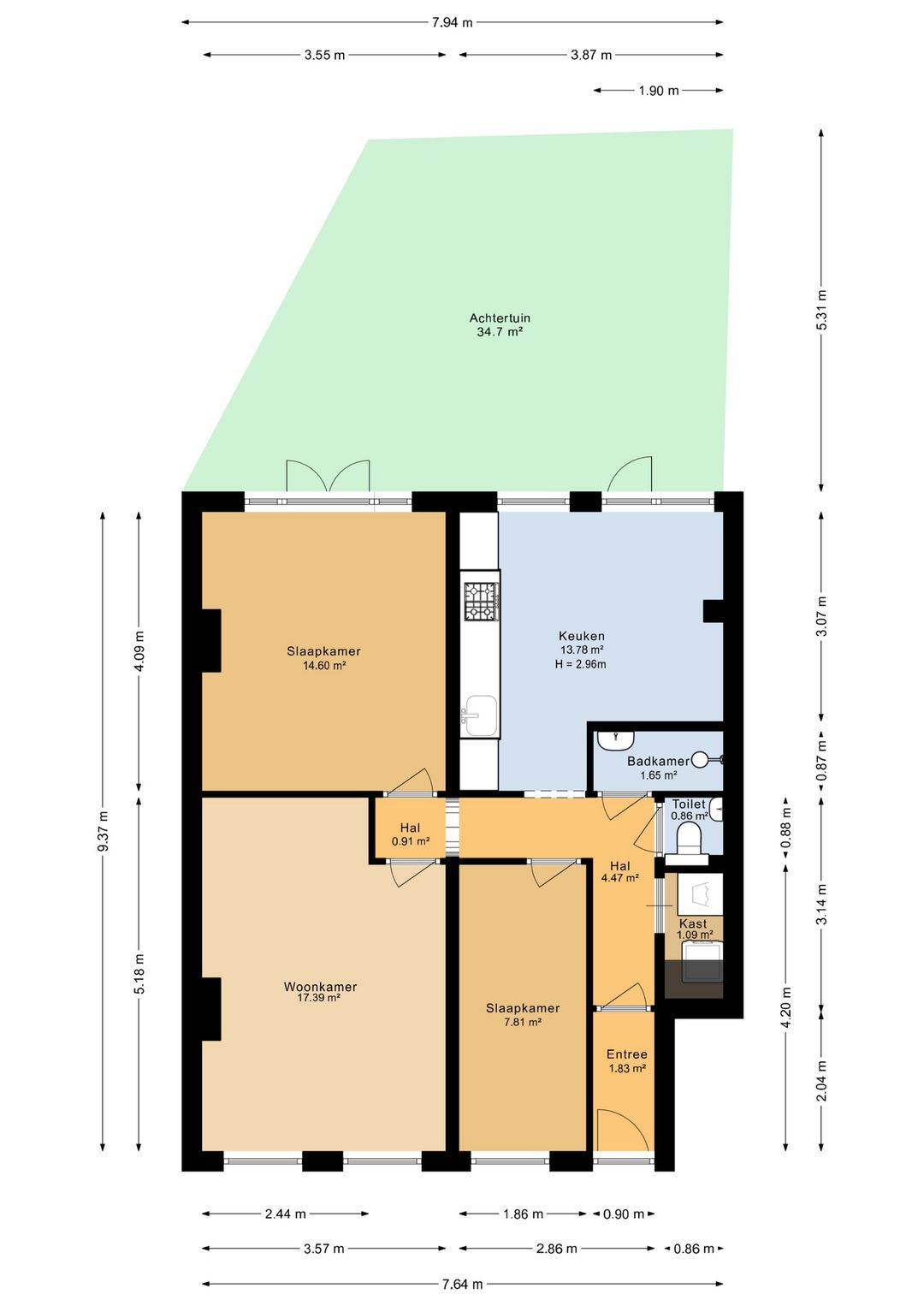 Foto 16 van J.J. Cremerstraat 8-H