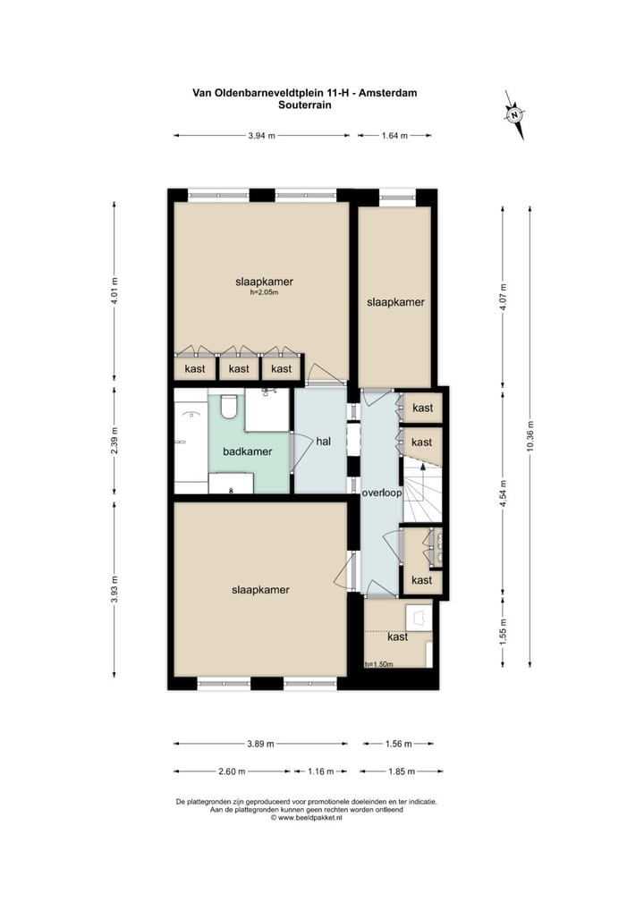 Foto 59 van Van Oldenbarneveldtplein 11-H