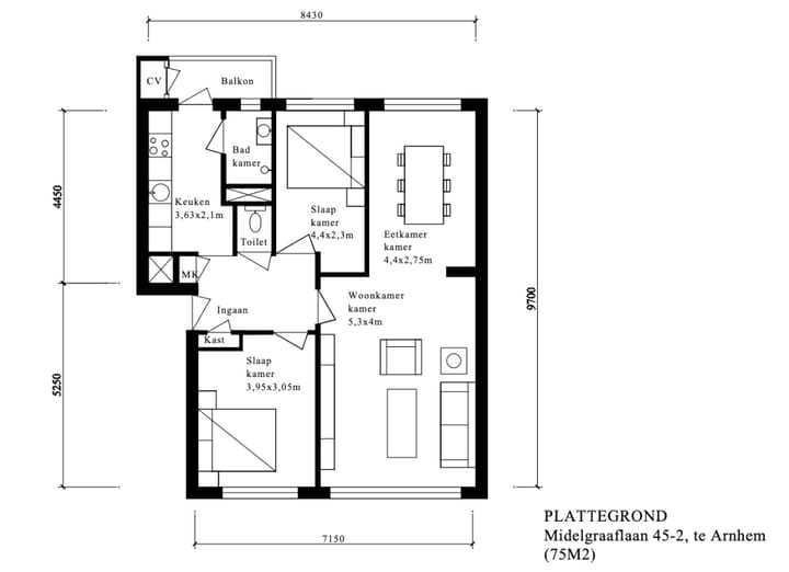 Foto 25 van Middelgraaflaan 45-2