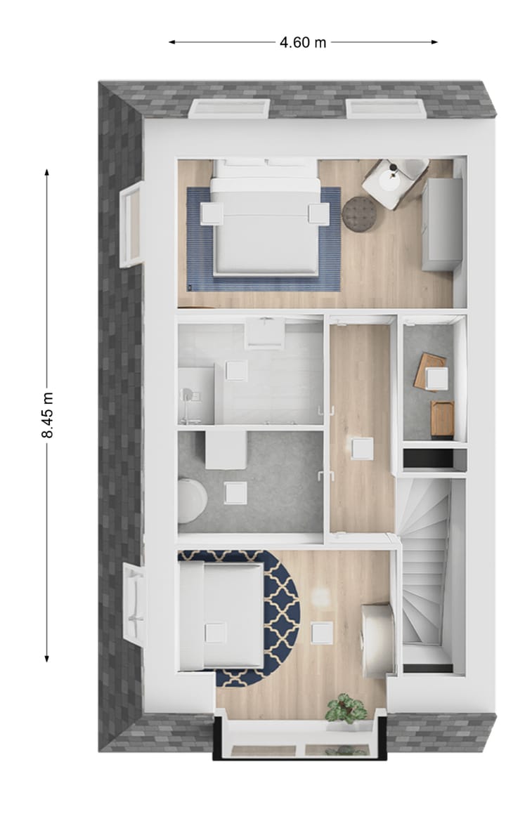 Foto 5 van Wilhelminstraat (Bouwnr. 3)