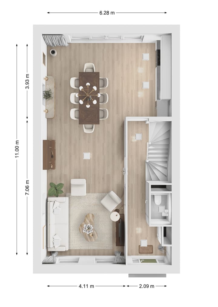 Foto 3 van Wilhelminastraat (Bouwnr. 5)