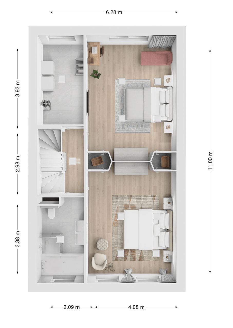 Foto 4 van Wilhelminastraat (Bouwnr. 6)